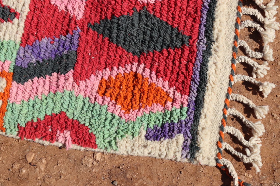 Berber Abstract Runner Rug - image 5