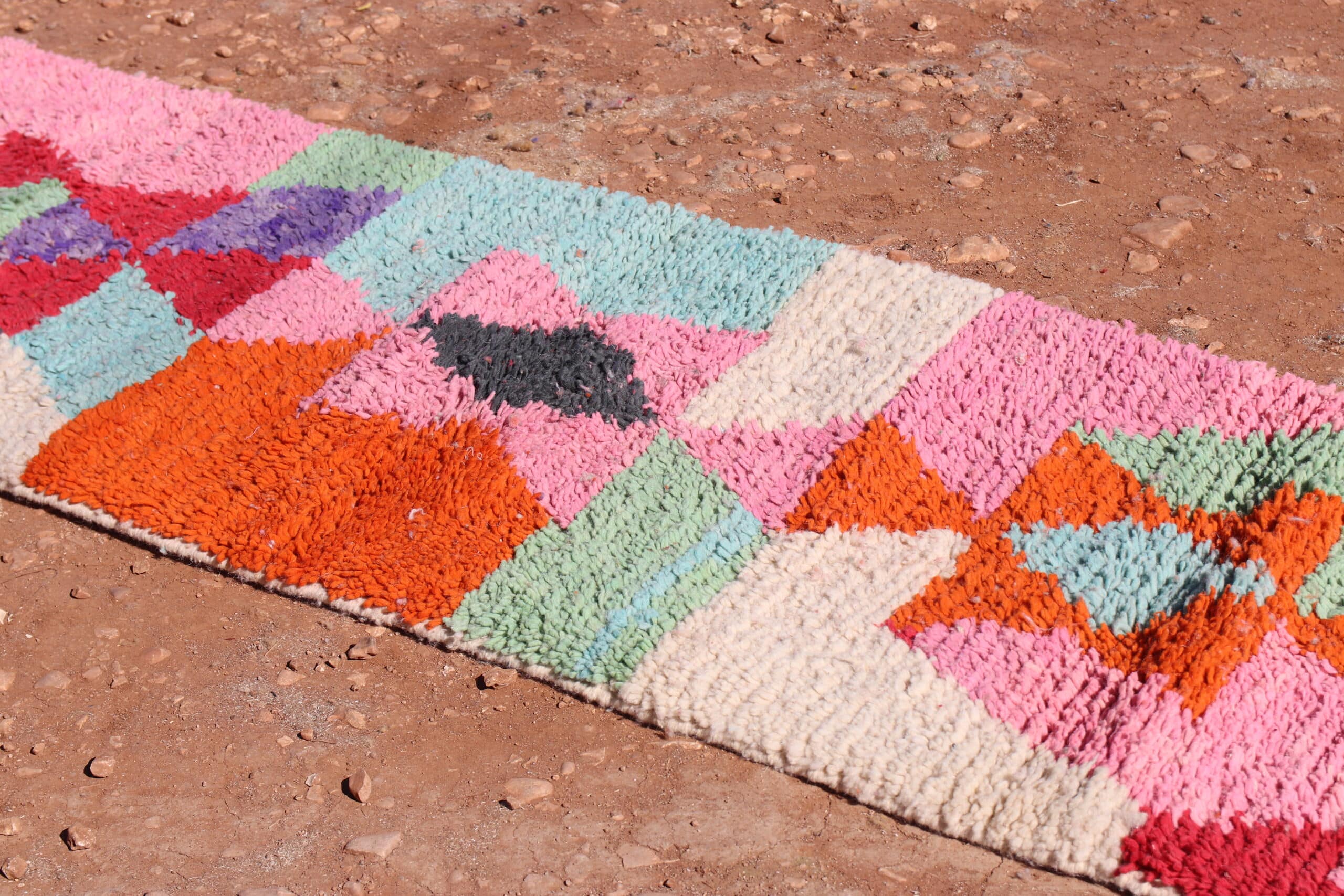 Abstract Bathroom Runner Rug - image 4