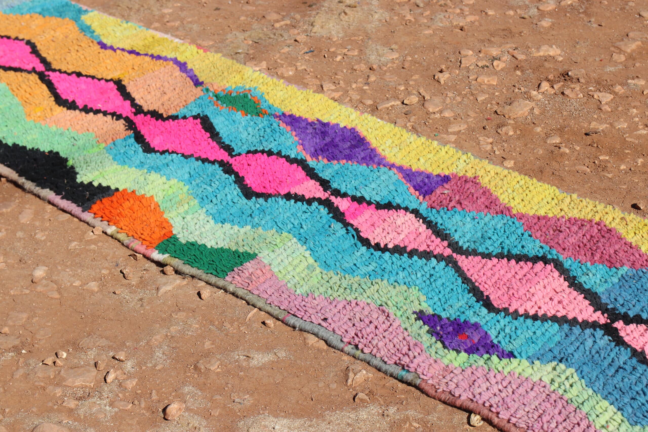 Abstract runner rug carpet - image 4