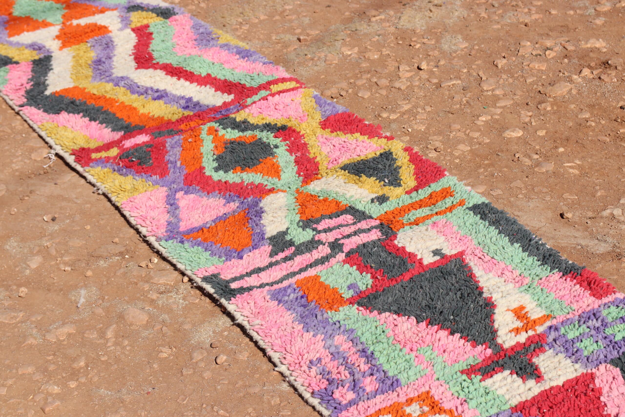 Berber Abstract Runner Rug - image 3
