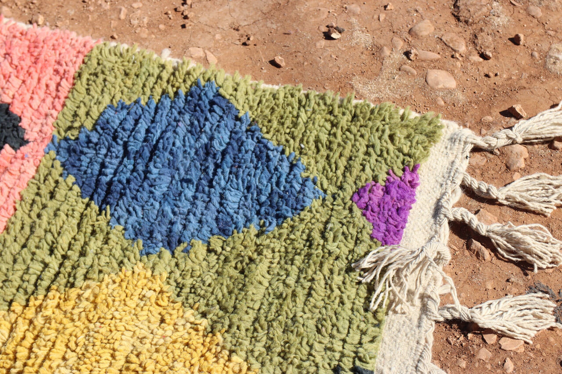 Hallway Abstract Runner Rug - image 6