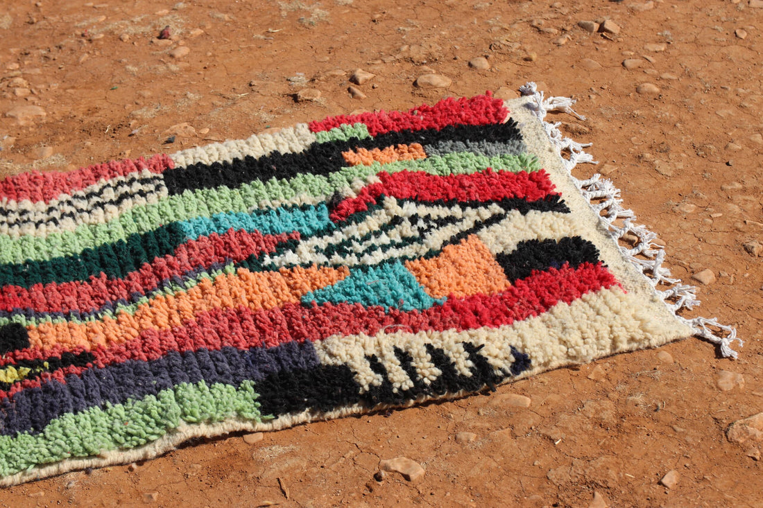 Colorful Bath Rug Runner - image 2