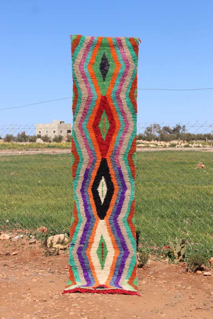 authentic Colorful Abstract Rug