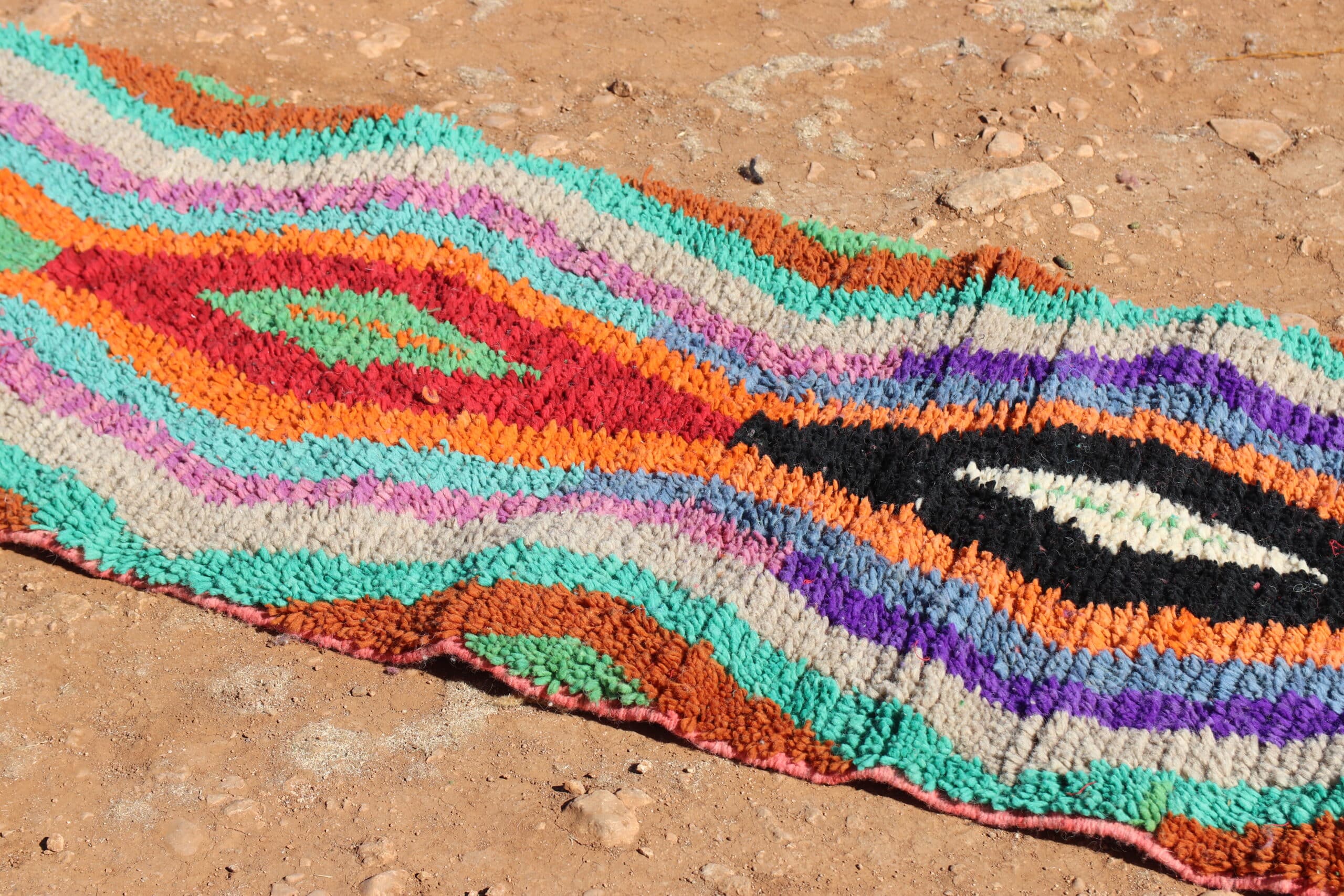 authentic Colorful Abstract Rug - image 3