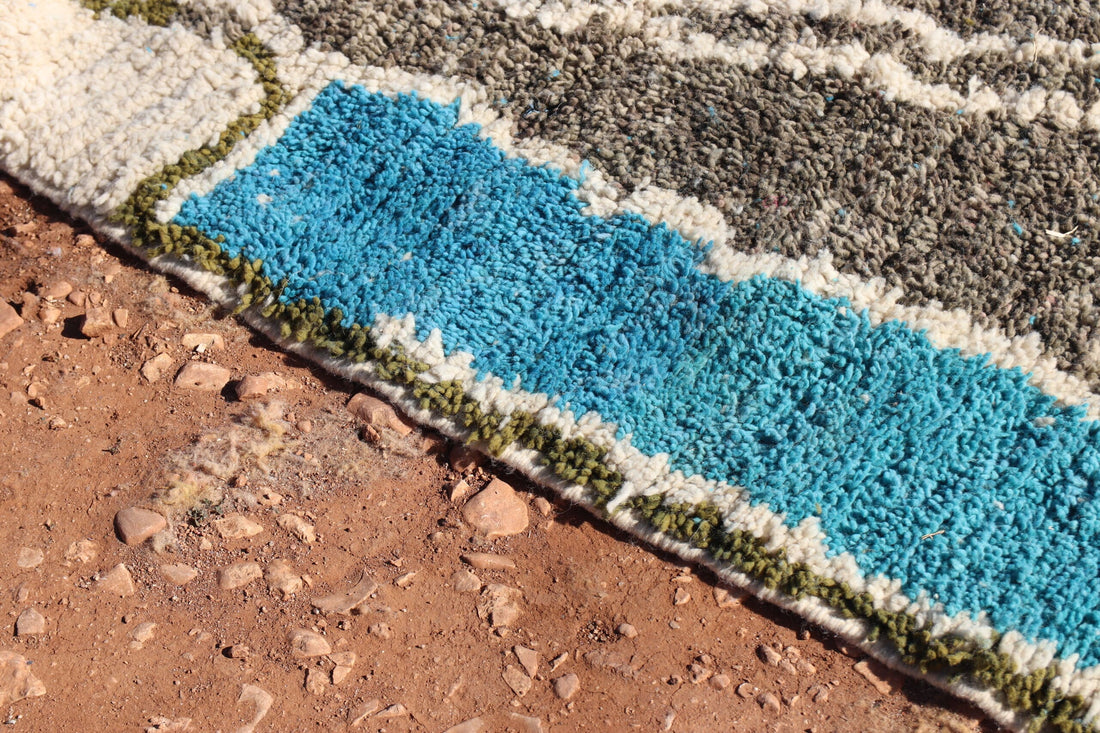 Handwoven Berber Rug - image 4