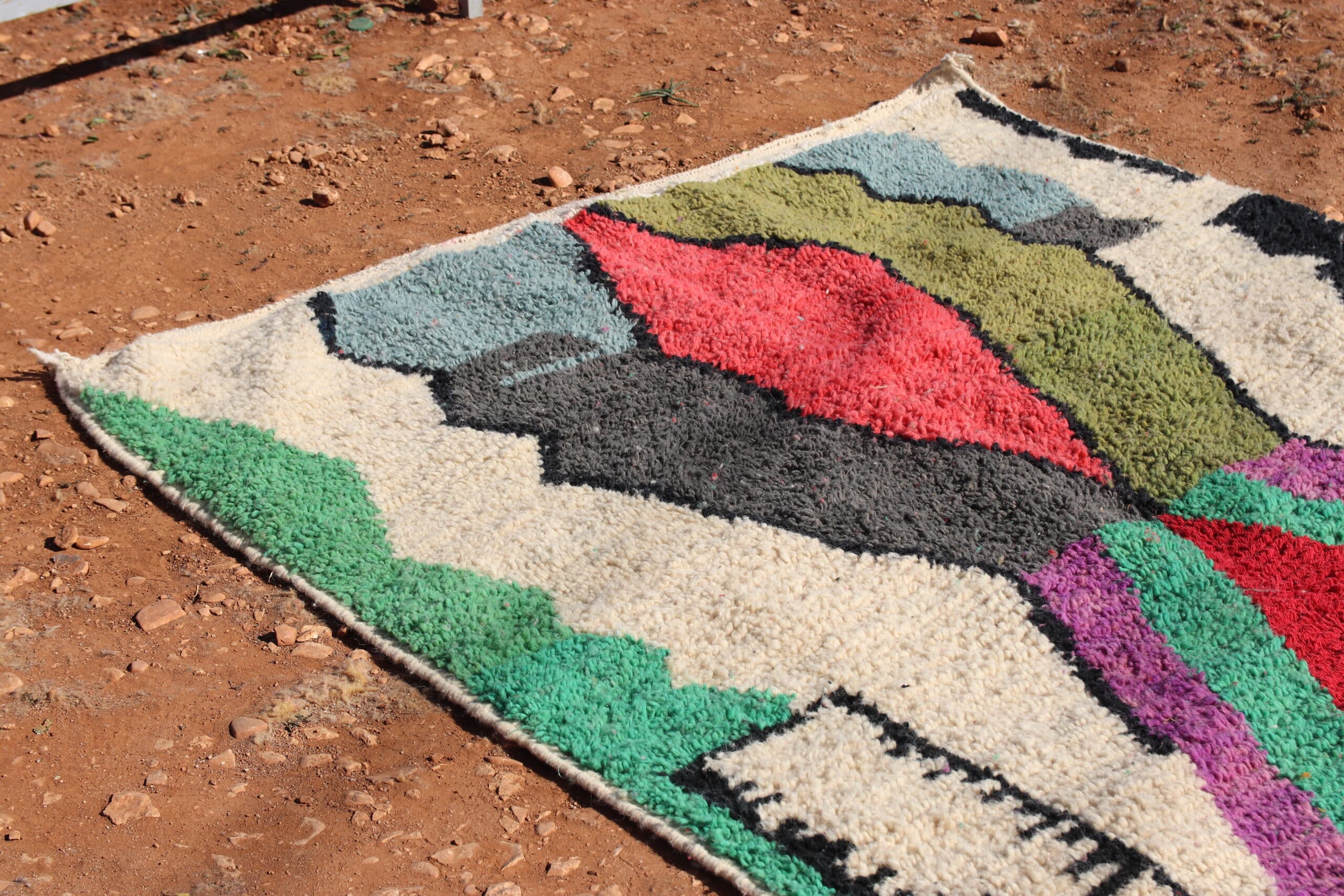 Berber Carpet Moroccan Tribal Design - image 2
