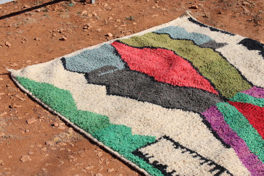 Berber Carpet Moroccan Tribal Design - image 2