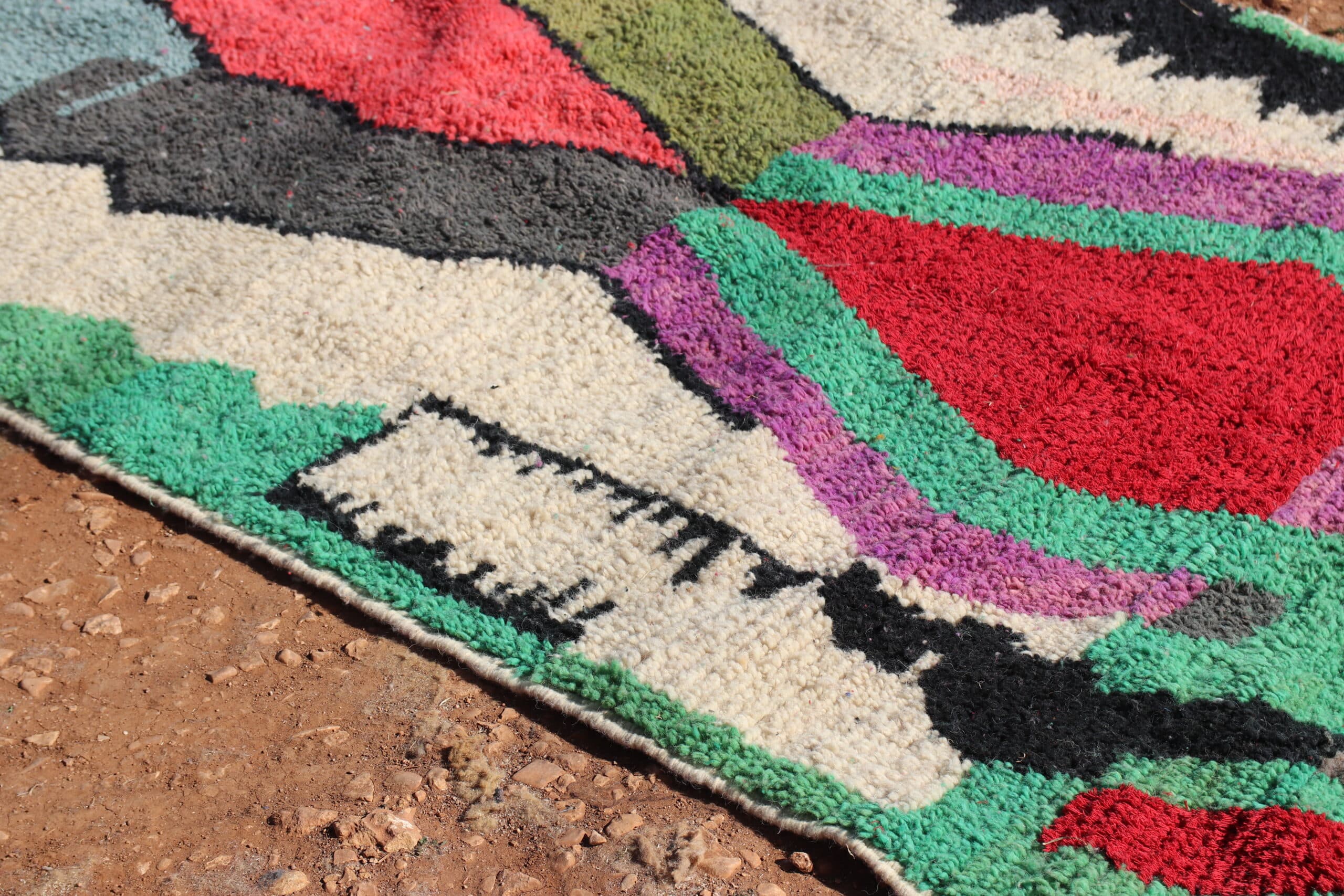 Berber Carpet Moroccan Tribal Design - image 3