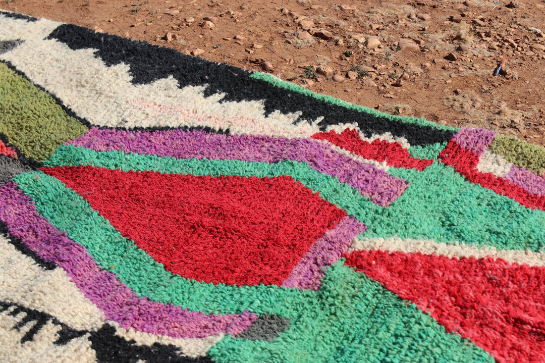 Berber Carpet Moroccan Tribal Design - image 4