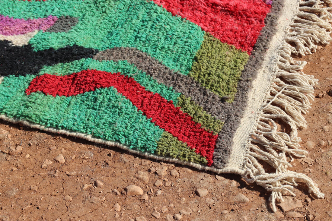 Berber Carpet Moroccan Tribal Design - image 5