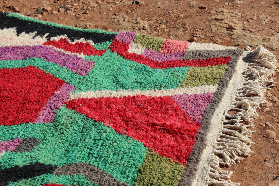 Berber Carpet Moroccan Tribal Design - image 6