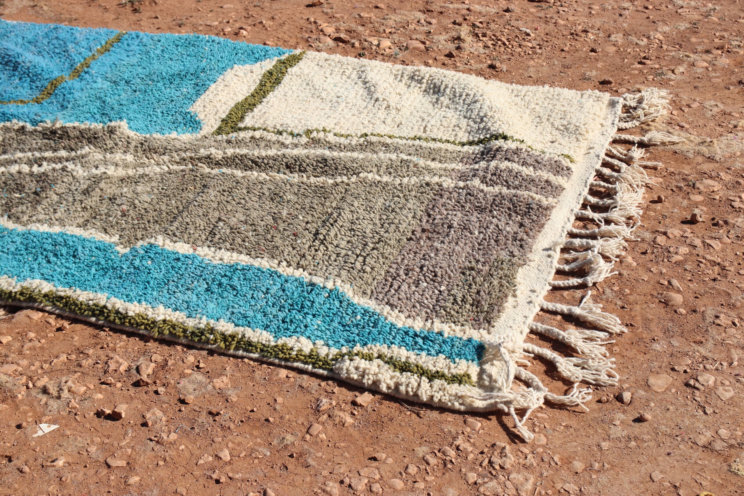 Handwoven Berber Rug - image 6