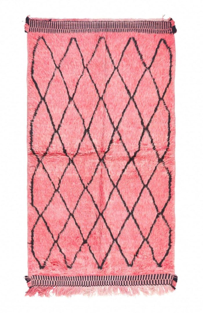 pink rug, berber rugs, morrocan rug, moroccan carpet geometric wool rug, pink area rugs, mid century modern rug, mid century modern rugs, pink moroccan rug, pink shag rug, taznakhet wool rug, wool area rugs, Moroccan rugs,