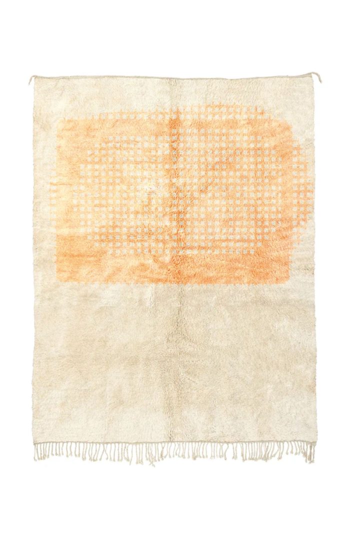 Minimalist Vintage Moroccan Rug - Handwoven, elegant, and versatile rug perfect for any home decor.