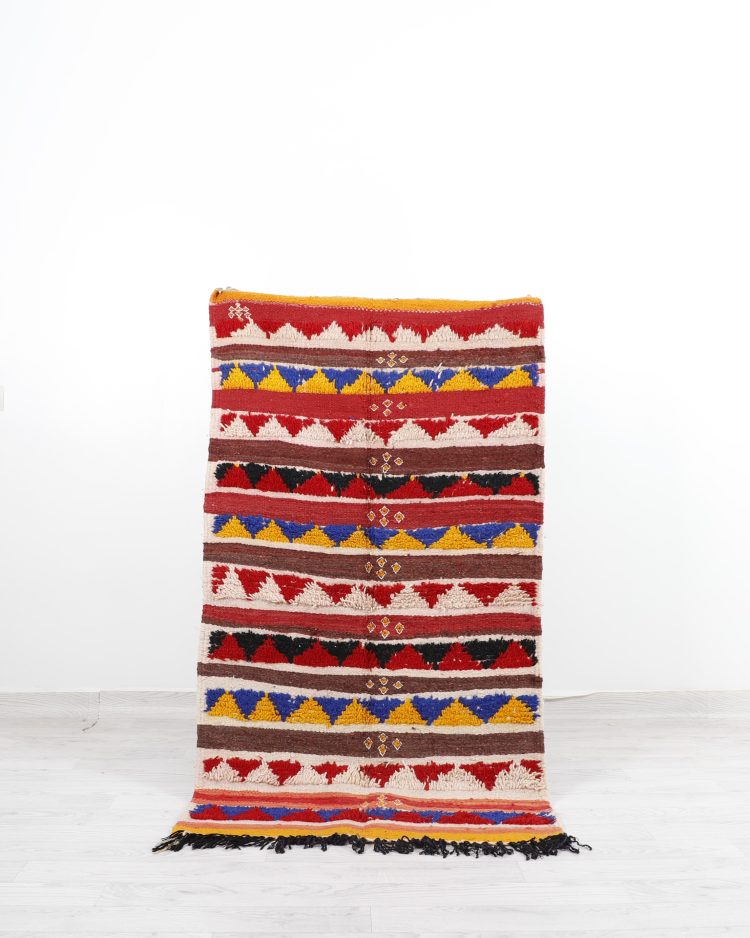 Kilim Vintage Rug - Handwoven with intricate vintage patterns