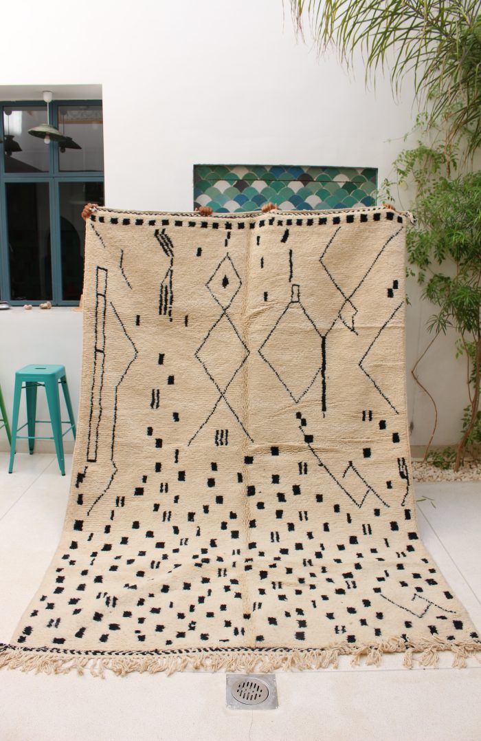 Authentic Beni Ourain Rug - Handwoven Luxury from Morocco