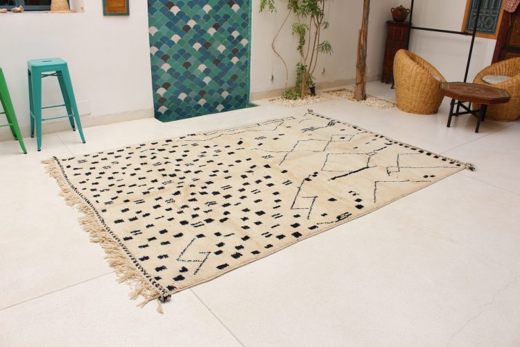 Authentic Beni Ourain Rug - Handwoven Luxury from Morocco