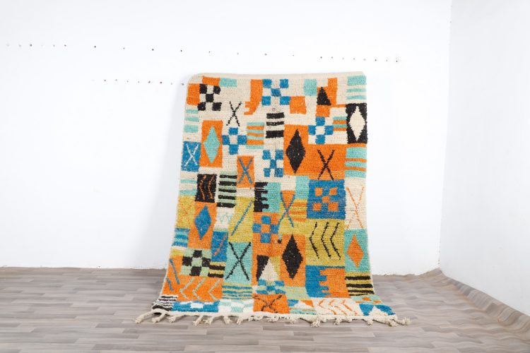 colorful berber rugs