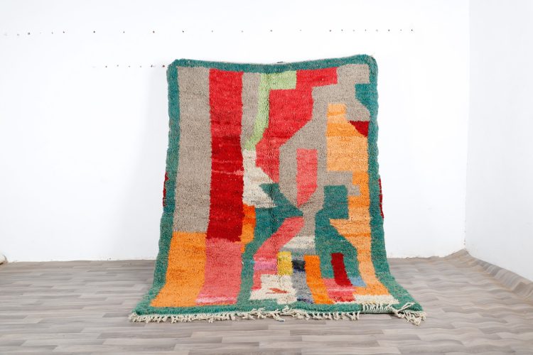 colorful abstract rug