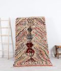 Vintage Moroccan Rug - Handcrafted with intricate patterns