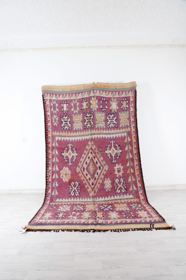 Vintage Area Rug - Handwoven with intricate patterns