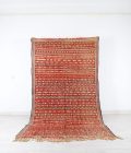 Red Vintage Area Rug - Timeless Handcrafted Elegance