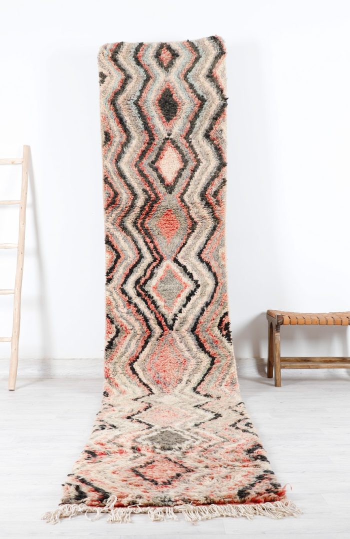 Runner Rug Vintage - Handwoven with intricate vintage patterns