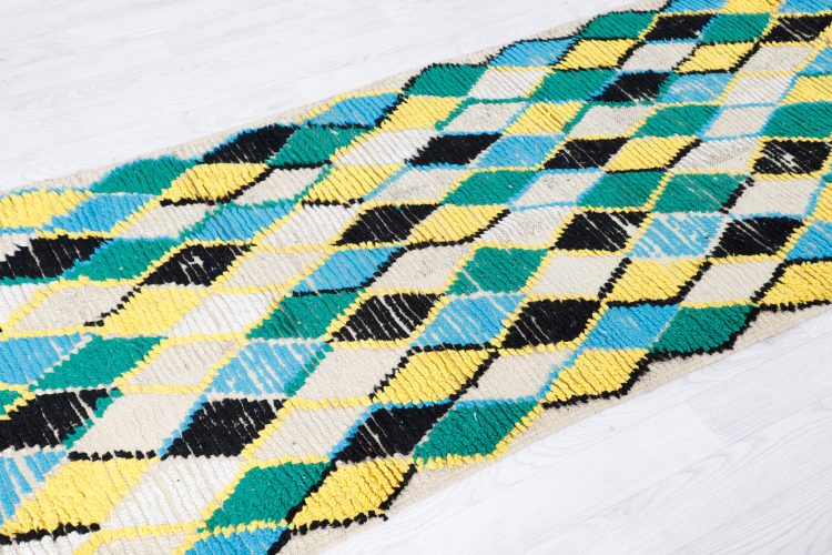 Checkered Runner Rug - Image 5