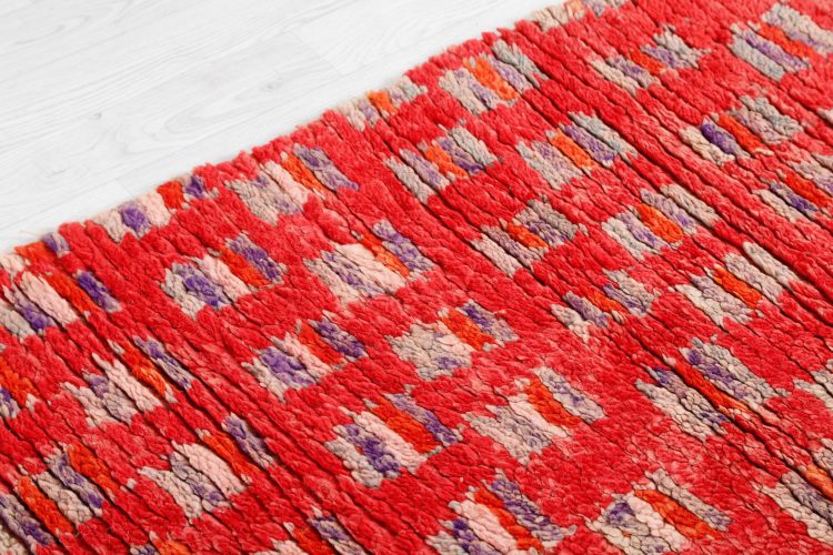 Vintage Red Runner Rug - Image 4