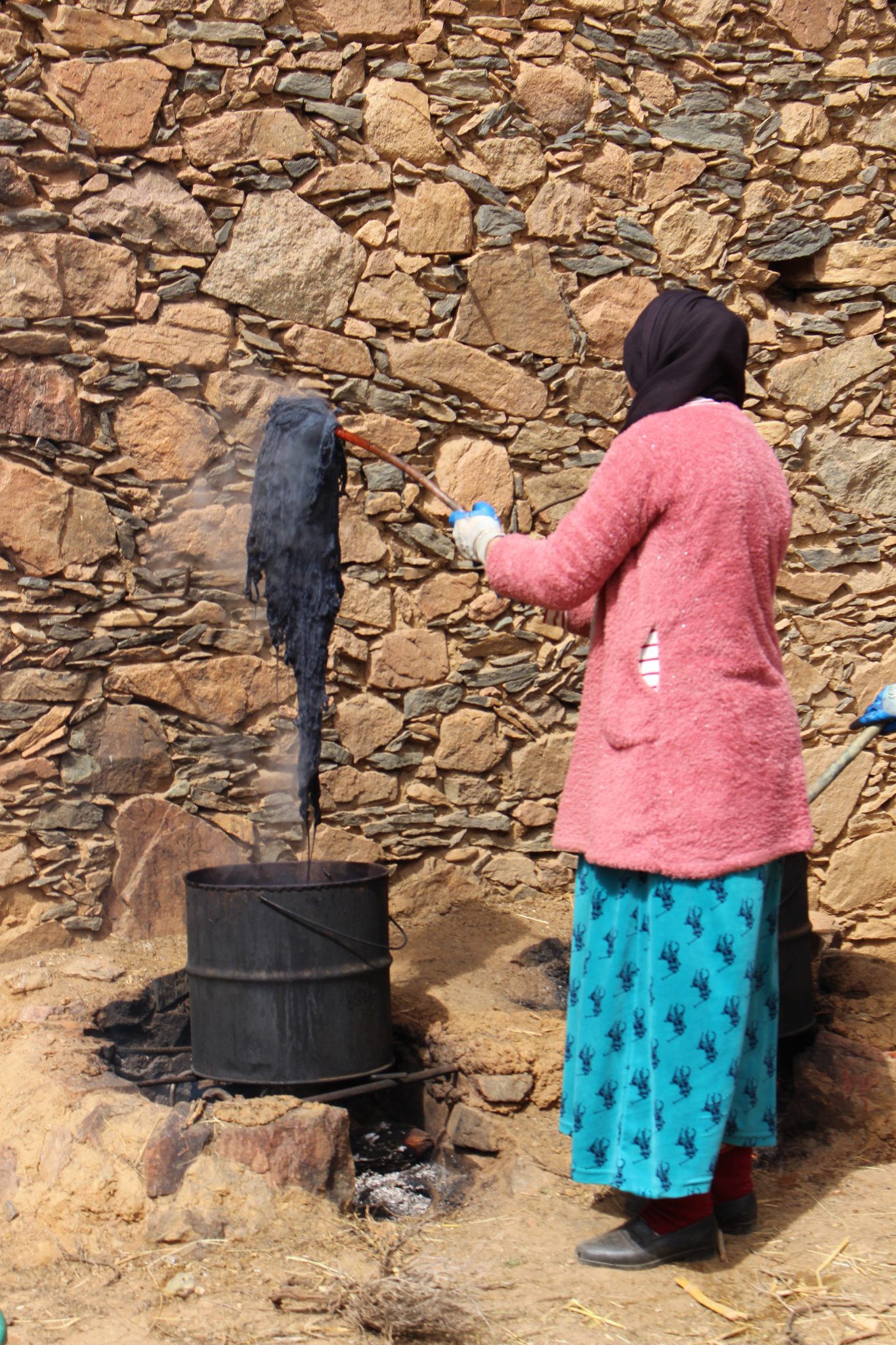 The Process of Making Moroccan Rugs