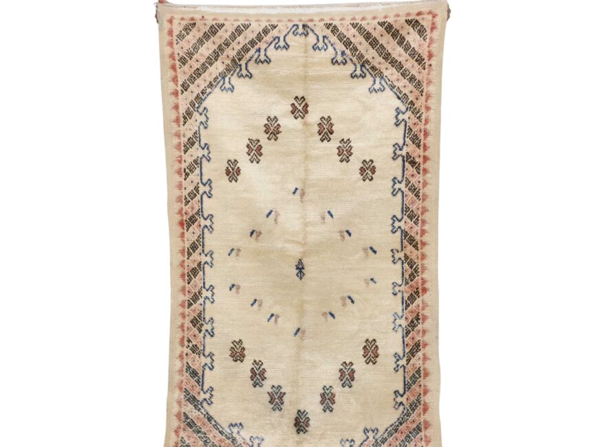 light tone Taznakht rug 5.4×3.0 ft hand-knotted wool
