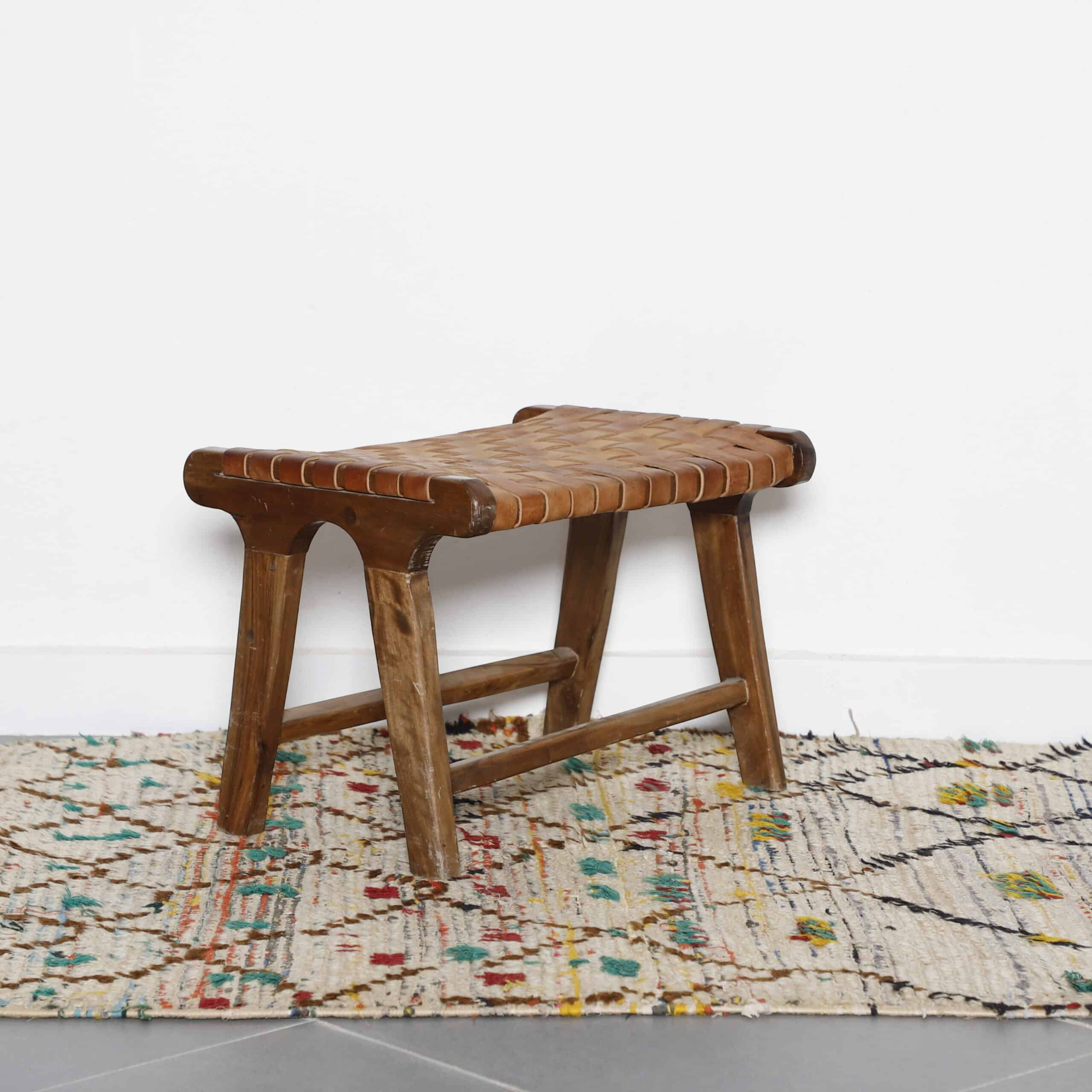 Multicolor Azilal Vintage Rug 6.6×3.9 Ft – Moroccan Handmade - Image 4