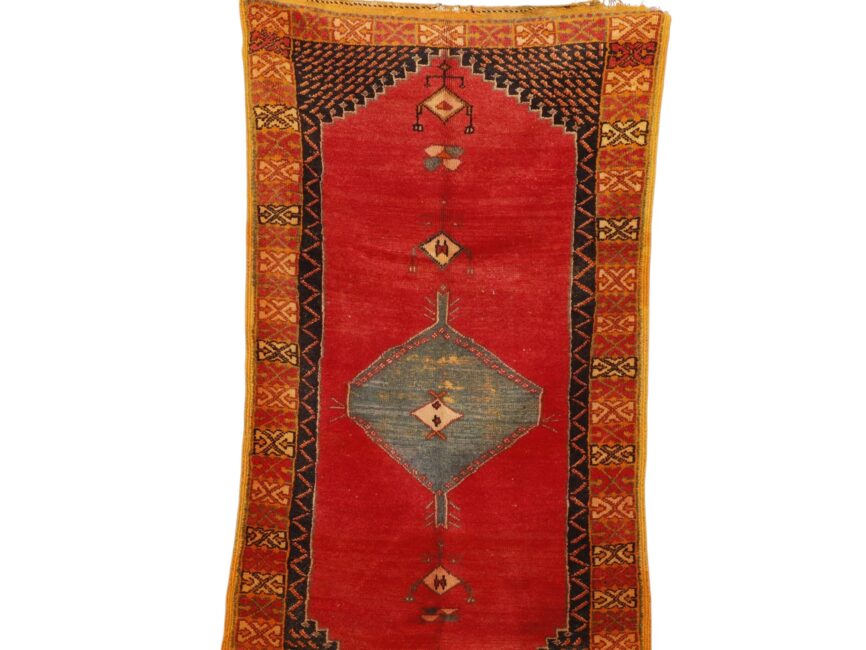 New Taznakht Rug 6.3×3.5 Ft – Handmade Moroccan Wool