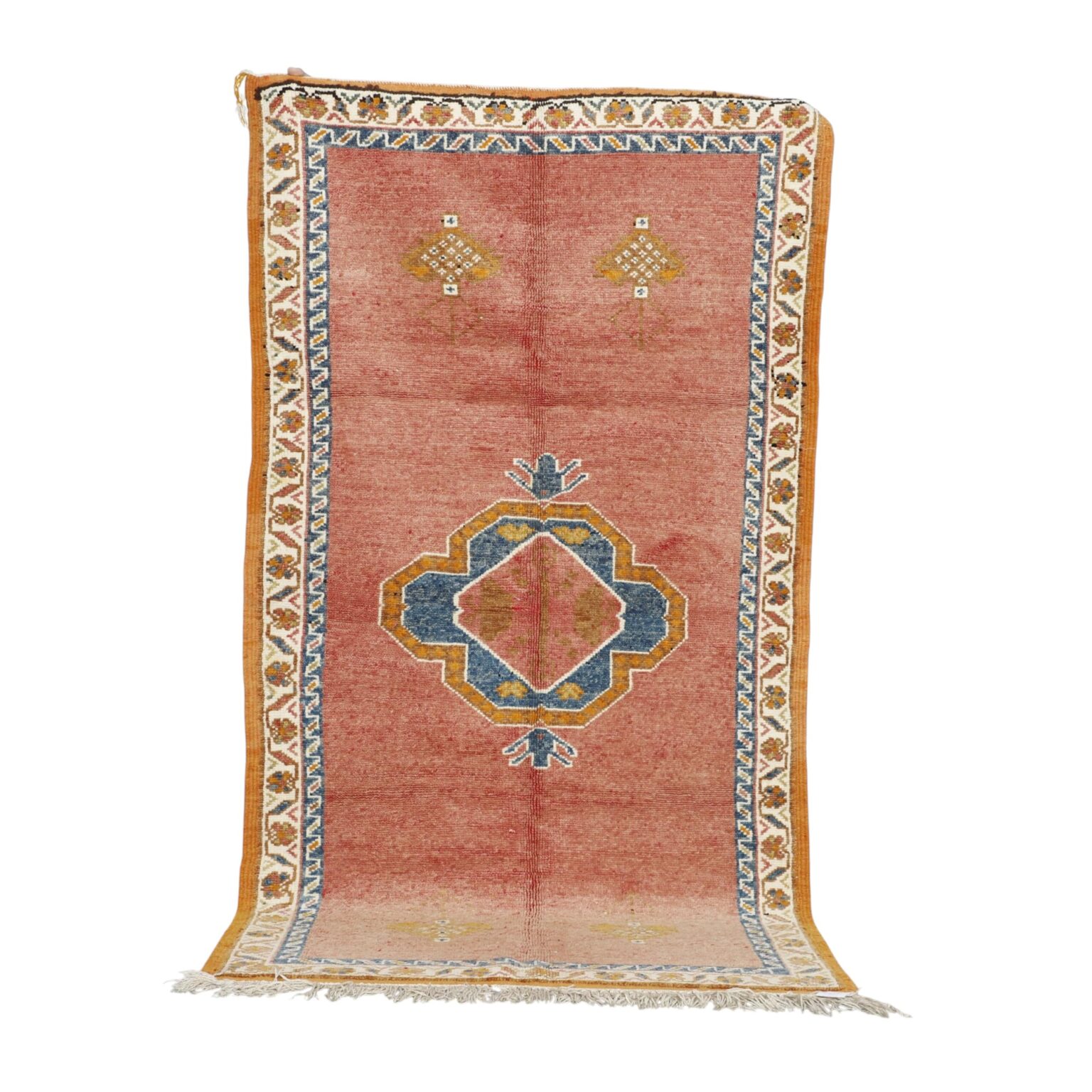 Taznakht Rug 6.4×3.4 Ft Handmade Moroccan Wool