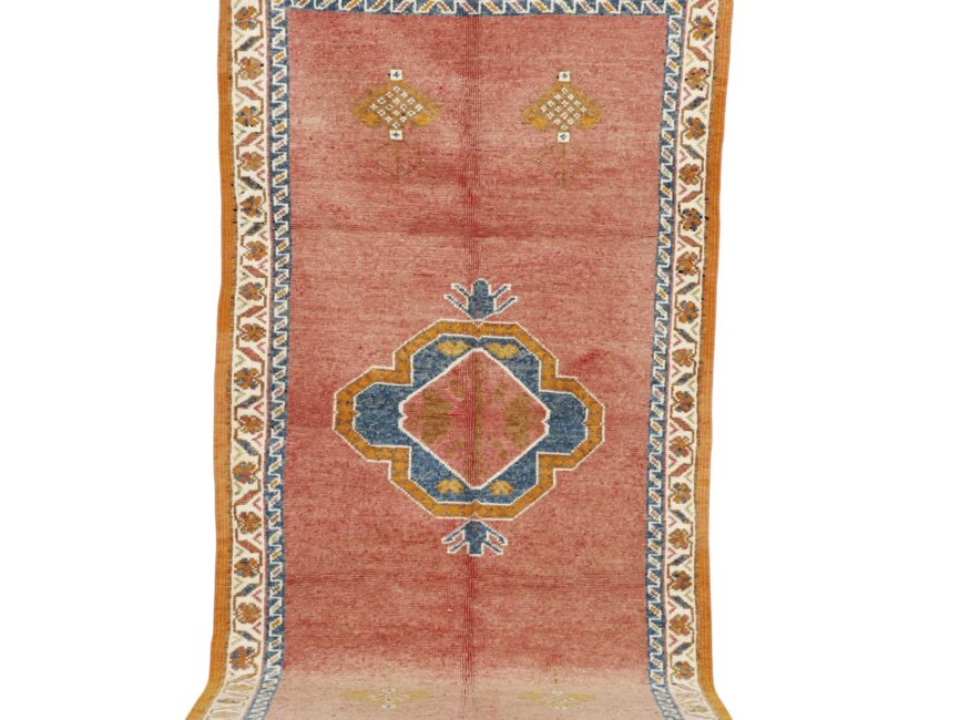 Taznakht Rug 6.4×3.4 Ft Handmade Moroccan Wool