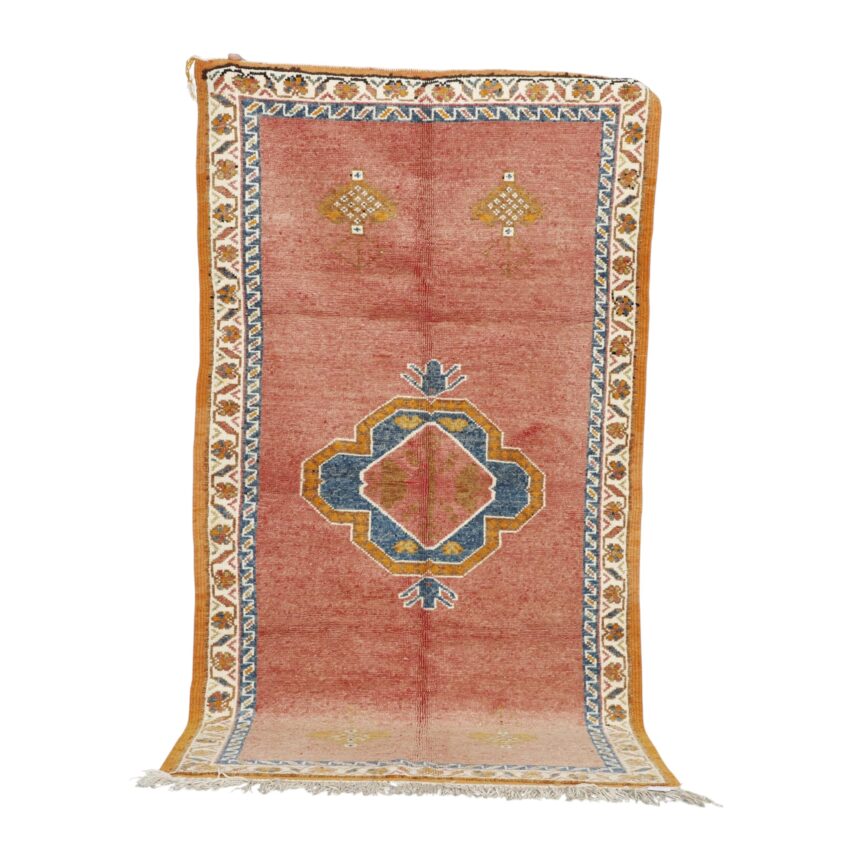 Taznakht Rug 6.4×3.4 Ft Handmade Moroccan Wool