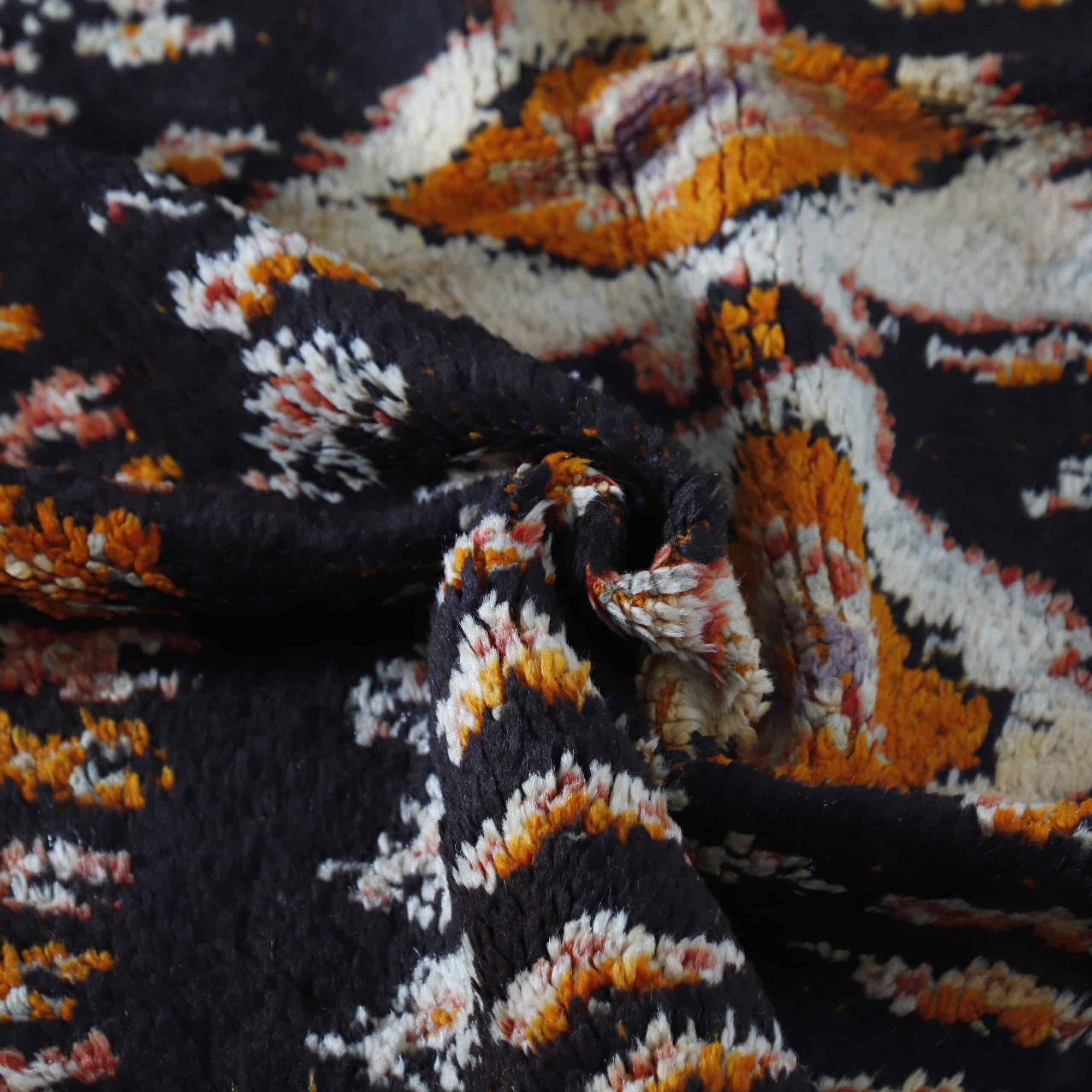 Crazy Taznakht Rug 5.2×3.1 ft – Vintage Moroccan Wool - Image 3