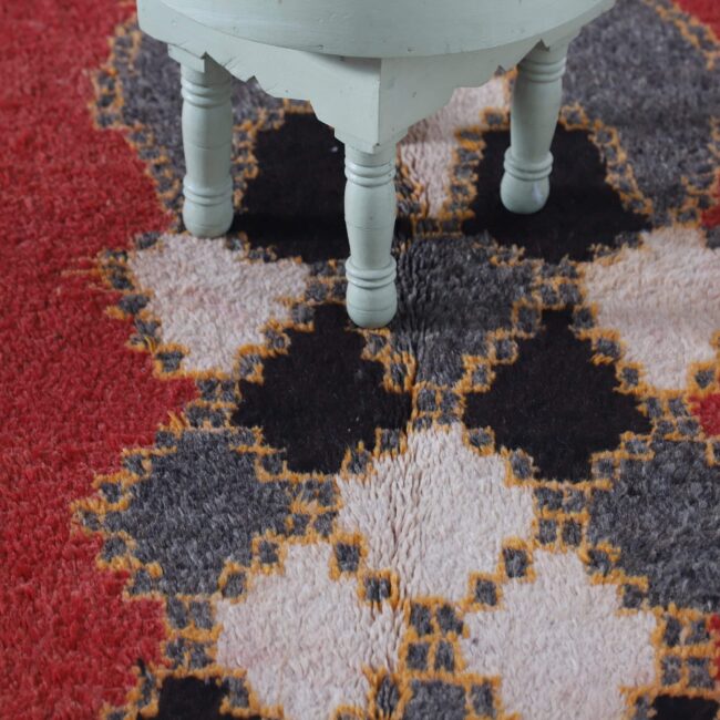 Taznakht Vintage Rug 5.7×3.2 Ft – Handmade Wool - Image 4