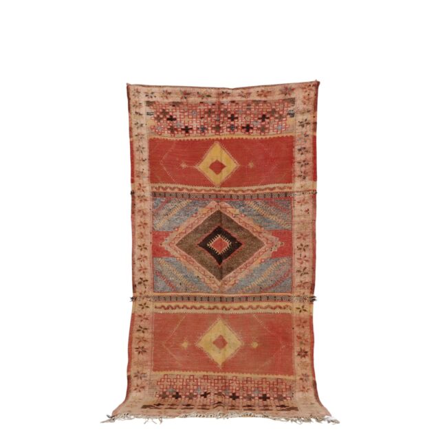 Glaoui Rug Vintage Moroccan Handmade Wool