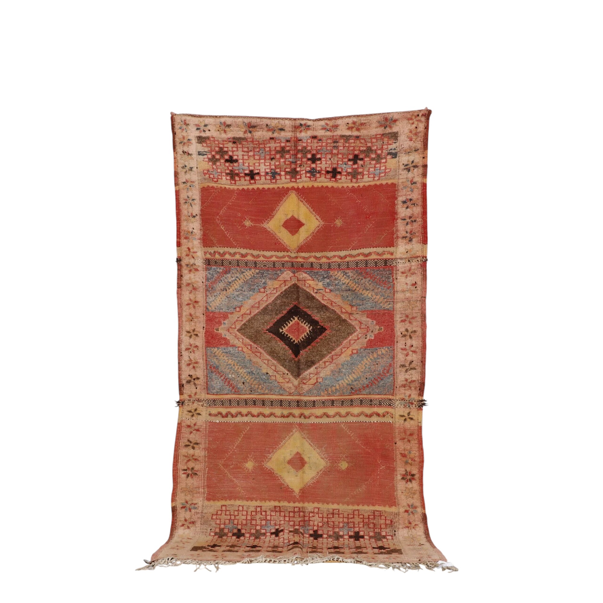Glaoui Rug Vintage Moroccan Handmade Wool