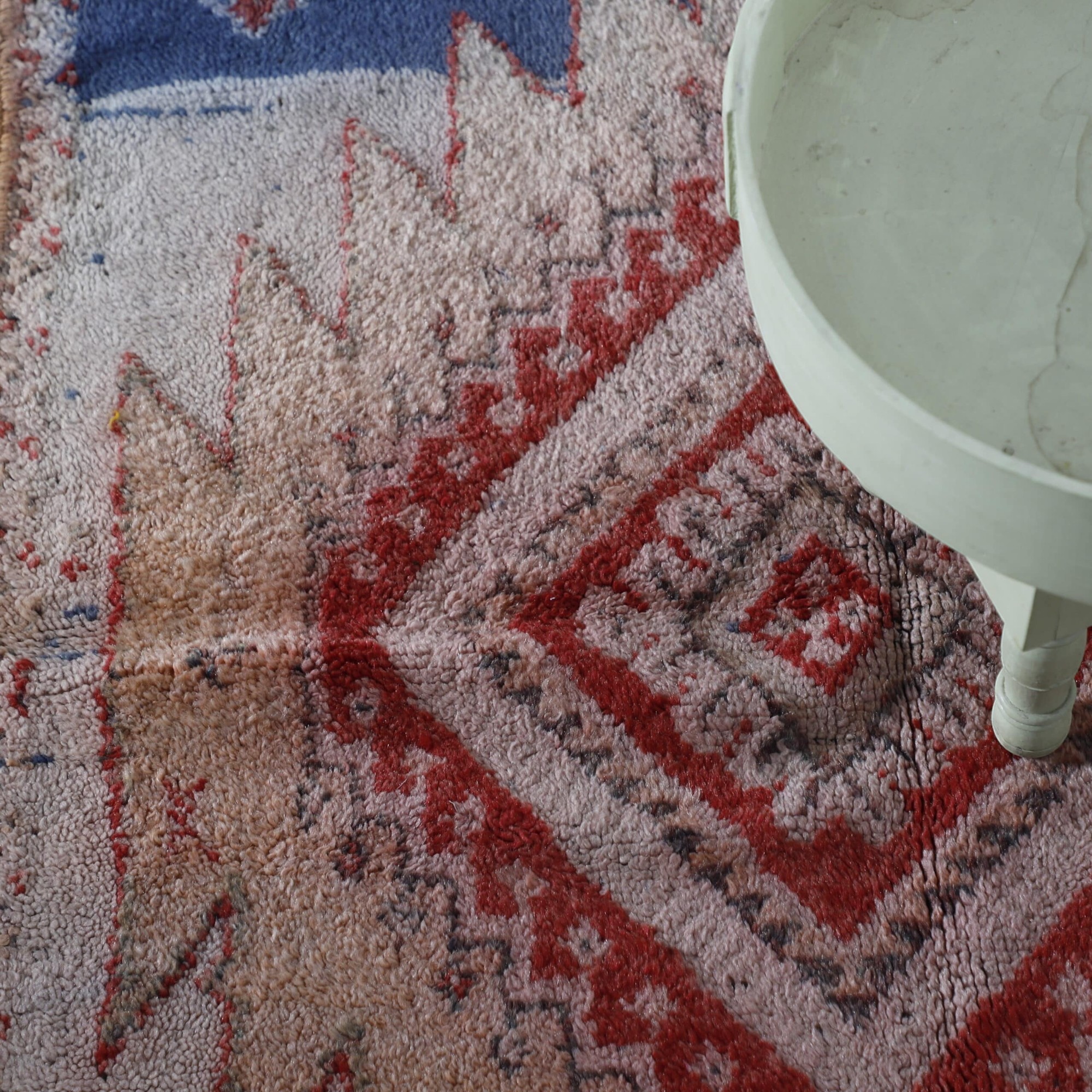 Old Taznakht Rug – Authentic Moroccan Handmade - Image 6