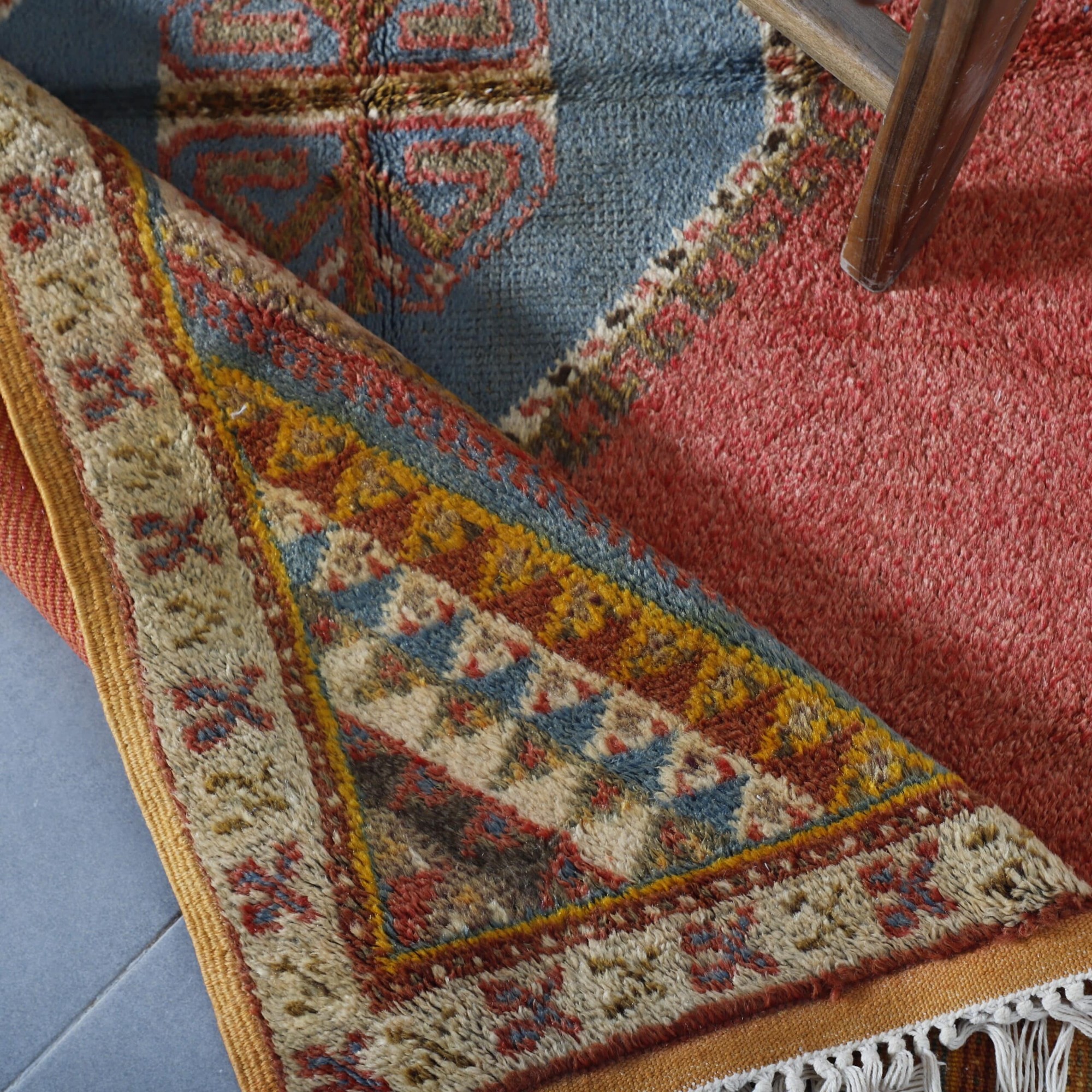 New Taznakht Carpet – Handmade Moroccan Wool Rug - Image 4