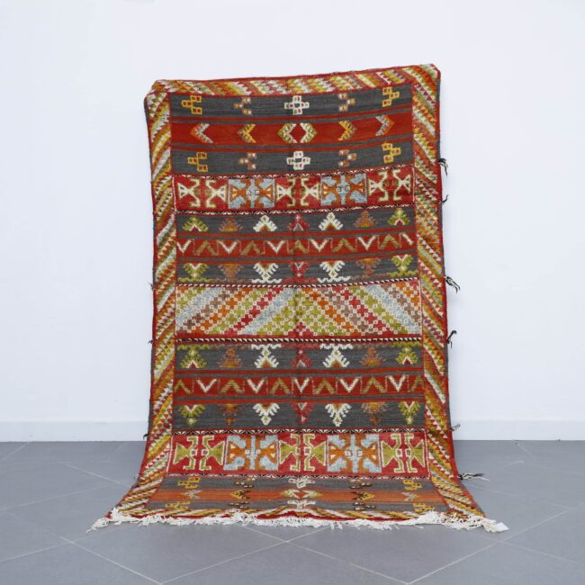 Handwoven Moroccan Glaoui Carpet 8.0×4.5 Ft