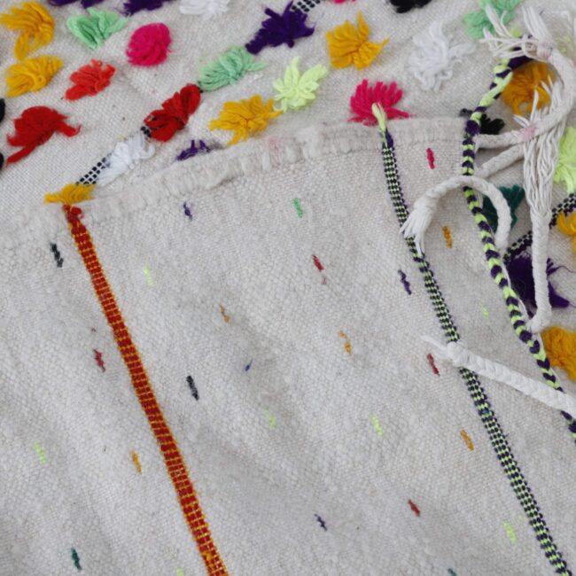Azilal Wedding Blanket 10.1×4.7 Ft – Handmade Moroccan Wool - Image 5