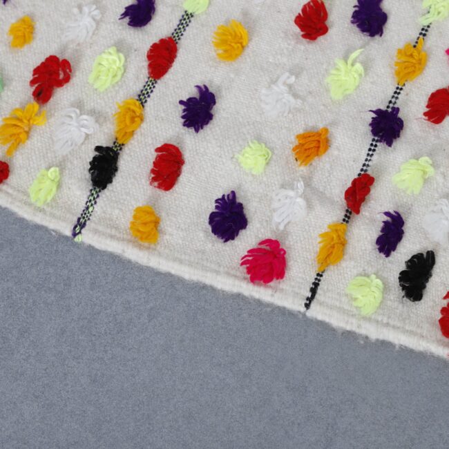 Azilal Wedding Blanket 10.1×4.7 Ft – Handmade Moroccan Wool - Image 2