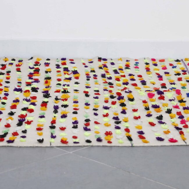 Azilal Wedding Blanket 10.1×4.7 Ft – Handmade Moroccan Wool - Image 3