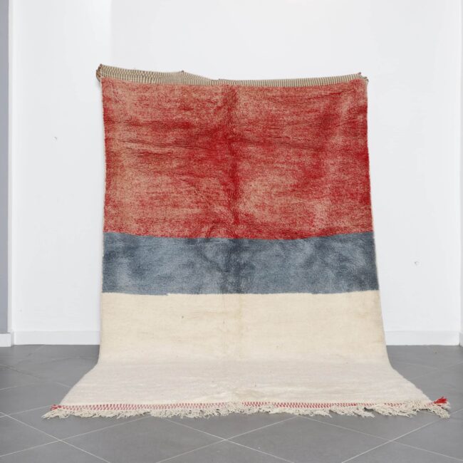 Taznakht Rug 10.8×6.4 Ft Handmade Moroccan Wool