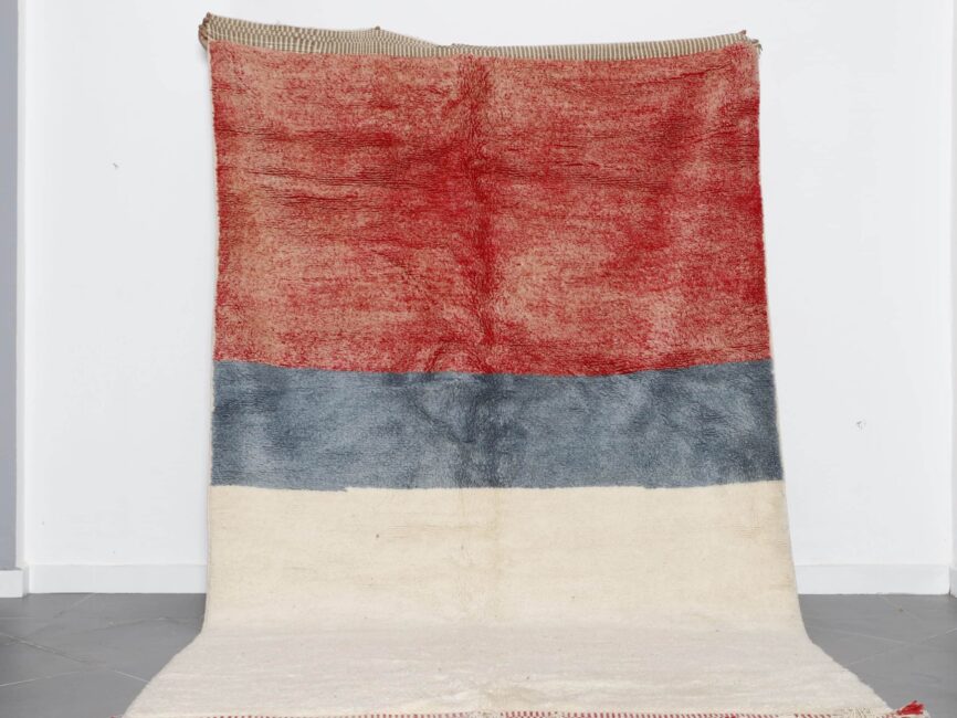 Taznakht Rug 10.8×6.4 Ft Handmade Moroccan Wool