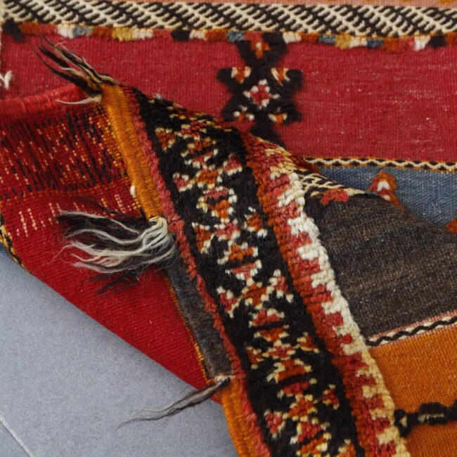 Glaoui Carpet 6.9×3.4 Ft – Vintage Moroccan Handmade Rug - Image 3