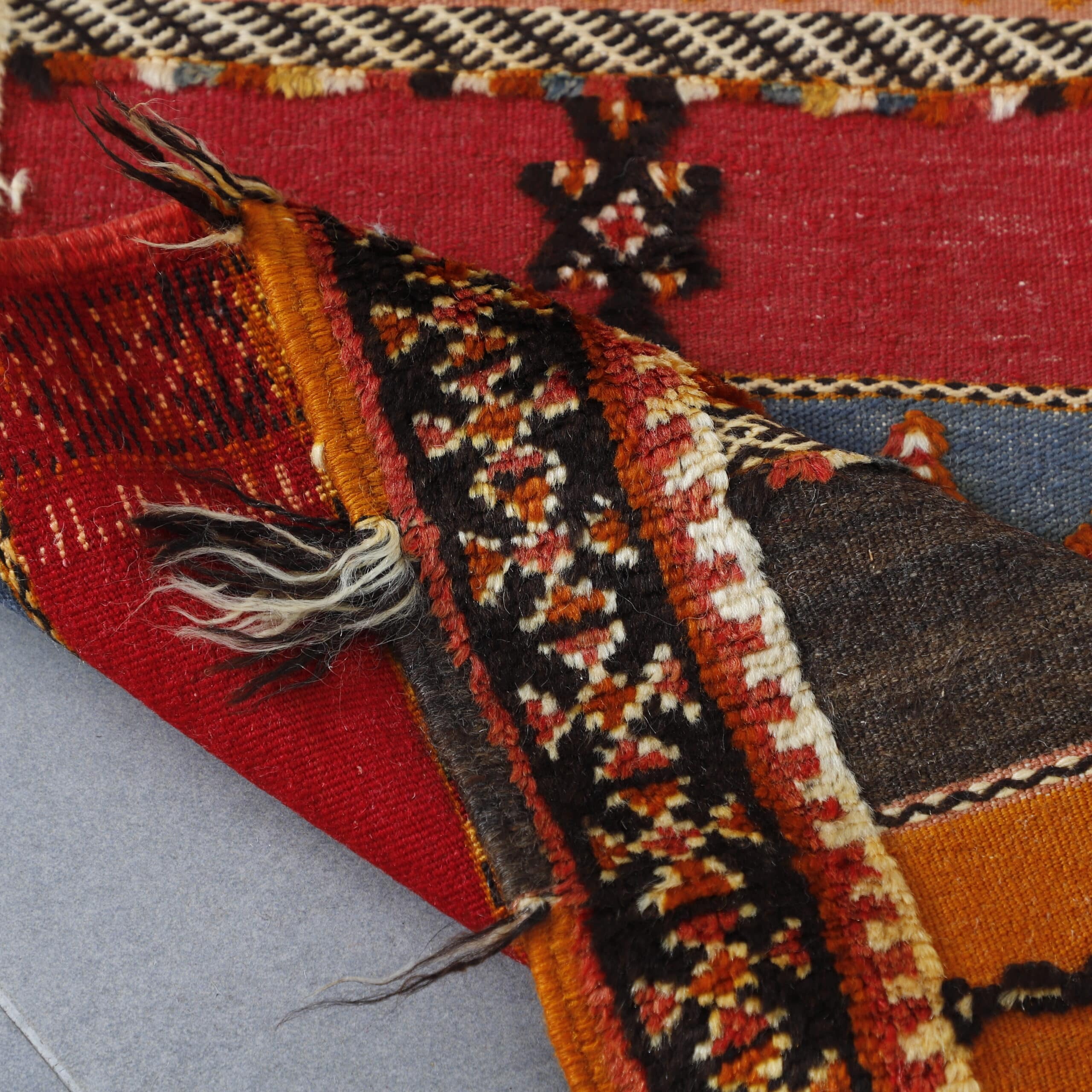 Glaoui Carpet 6.9×3.4 Ft – Vintage Moroccan Handmade Rug - Image 3